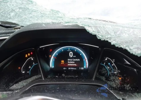 2018 Honda Civic Ex from USA, damaged, VIN 2HGFC2F75JH511770